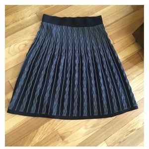 Mossimo wool cable knit skirt